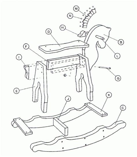 rocking horse template! | Wooden rocking horse plans, Rocking horse plans, Wood rocking horse