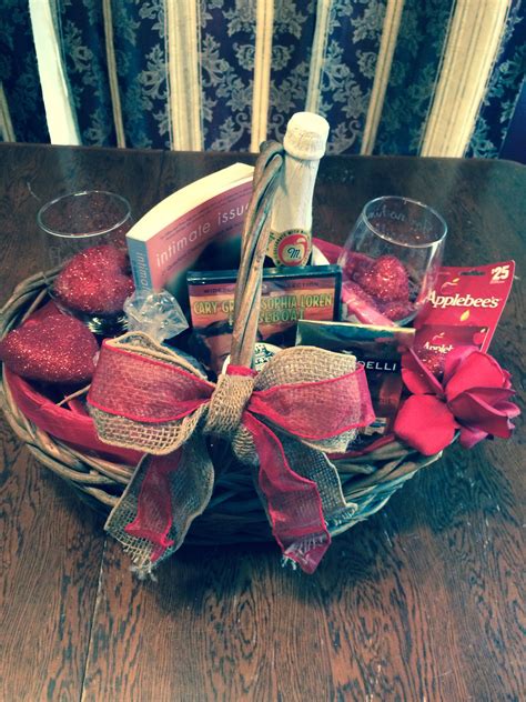 Romantic date night Gift basket I made for the winners of The Great Race. | Date night gift ...