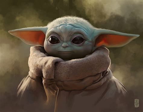 Baby Yoda — Tony Santiago Art | ubicaciondepersonas.cdmx.gob.mx