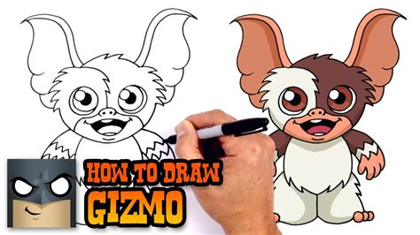 How to Draw Gizmo | Gremlins | Gremlins, Drawings, Shopkins drawings