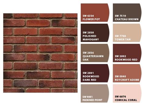 Which paint colors pair with red brick – Artofit