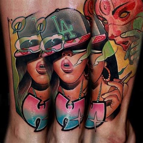 The C.R.E.A.M. Of Wu Tang Clan Tattoos | Wu tang, Tattoos, Cool tattoos