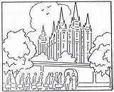 Lds Temple Coloring Pages  Home sketch template