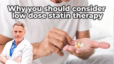 Why you should consider low dose statin therapy - YouTube