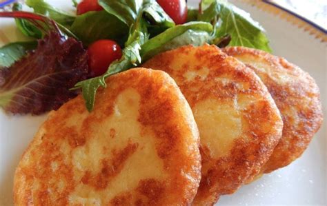 Tortitas de papa con queso para principiantes en la cocina