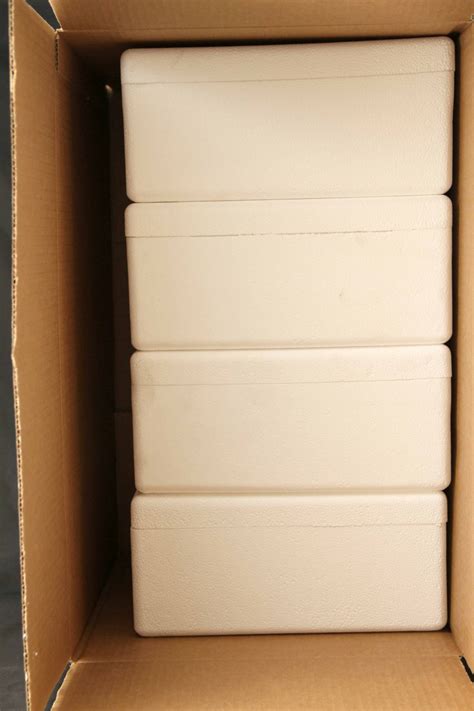 USPS Large Priority Mail Styrofoam Box 4 Pack - TSK Supply