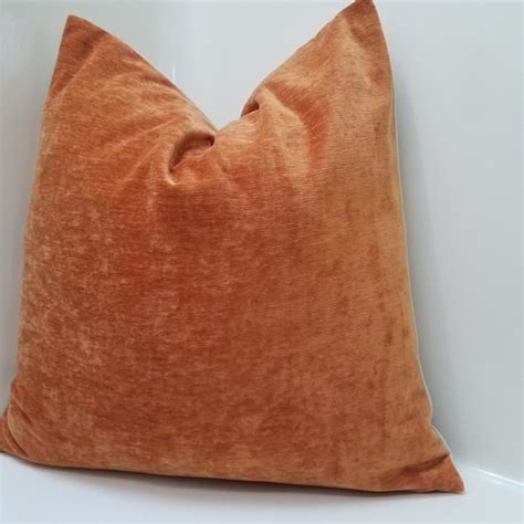 Burnt Orange Pillow - Etsy