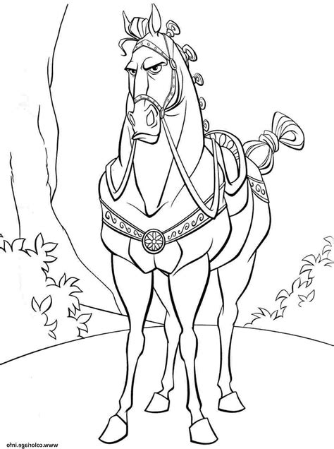 Dessin A Imprimer Cheval Impressionnant Photos Coloriage Cheval Disney ...