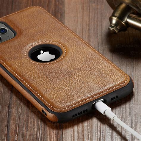 For Iphone 13 Pro Max Case Luxury Business Leather Stitching - Etsy UK