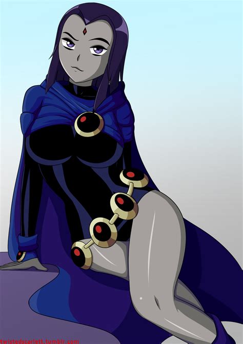 Teen Titans Raven by TwistedScarlett60 on DeviantArt