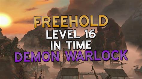 Mythic Plus Freehold +16. Demon Warlock - YouTube