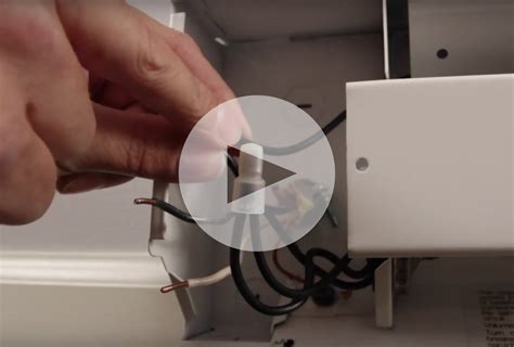 How to wire a baseboard on left-hand side – Cadet Heat