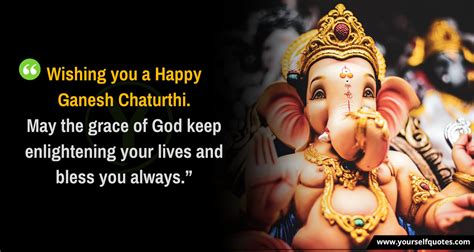 Happy Ganesh Chaturthi Quotes Wishes For Blissful Life