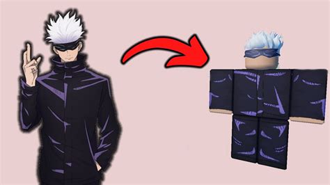 How to make a GOJO outfit in ROBLOX! - YouTube