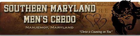 - Southern Maryland Men's Credo