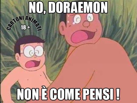 Nobita e Gian, ma cosa fate ? ~ GagAnimate