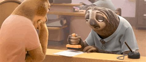 Slow Office GIF by Disney Zootopia - Find & Share on GIPHY