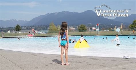 Girl at New Brighton Pool | Vancouver's Best Places