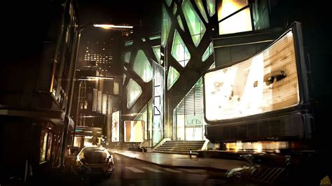 L3GNK — Deus Ex - Concept Art of DE:HR’s world.