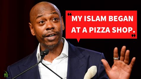 Dave Chappelle Reveals how he found Islam at a Pizza Shop - YouTube