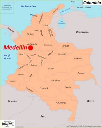 Medellin Map | Colombia | Detailed Maps of Medellín