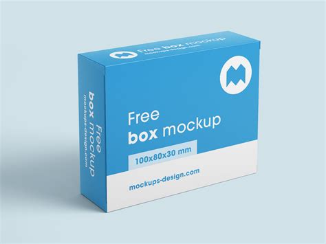 Free Box Packaging Mockup PSD Set - Good Mockups