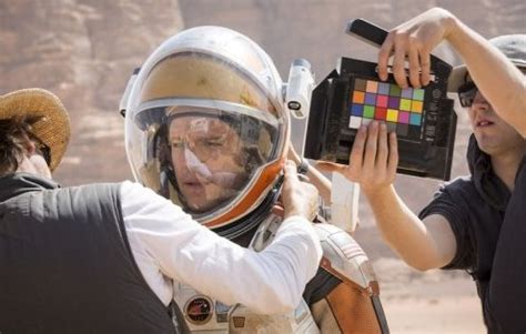 Matt Damon behind the scenes of The Martian | Cultjer