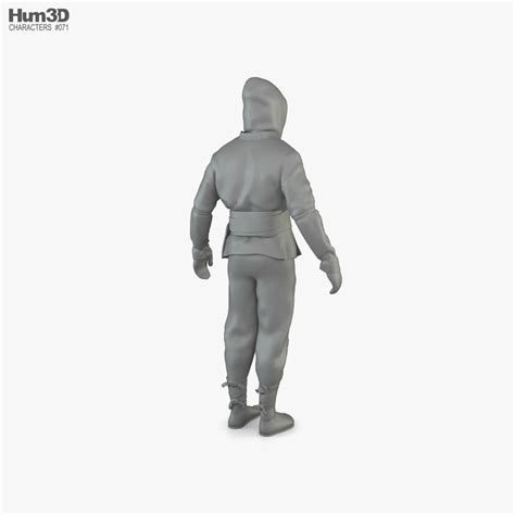 Ninja 3D model - Characters on Hum3D