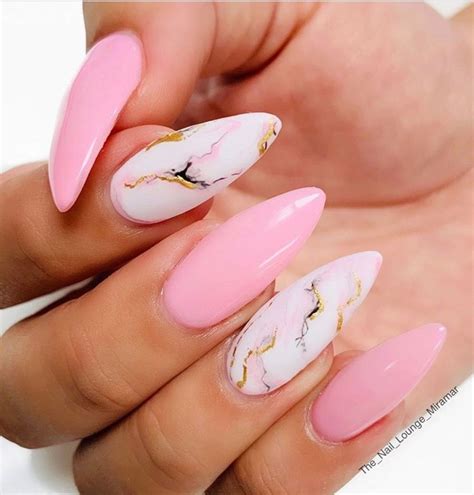 25+ Beautiful Marble Nail Design Ideas - The Glossychic | Stylish nails ...