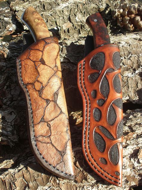 Jeweleeches Vivian Hebing handmade leather knife sheath! You can also find me on facebook or ...