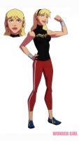 Young Justice Invasion Wonder Girl promo - Comic Art Community GALLERY ...