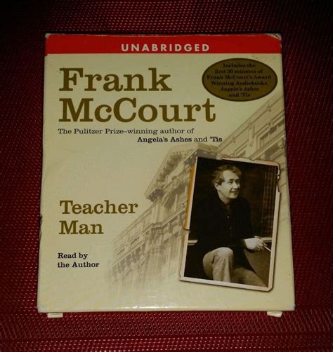 Teacher Man : A Memoir by Frank McCourt (2005, Compact Disc, Unabridged edition) for sale online ...