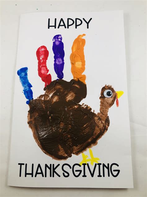 Preschool Thanksgiving Card With a Purpose - Teach Pre-K