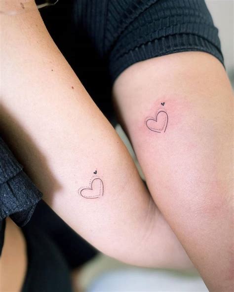 Top 79+ best friend heart tattoos best - in.coedo.com.vn