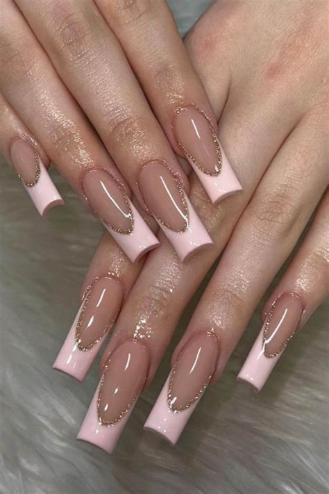 20 Stunning Tapered Square Nail Designs - Beautiful Dawn Designs | Nagels, Schattige nagels ...