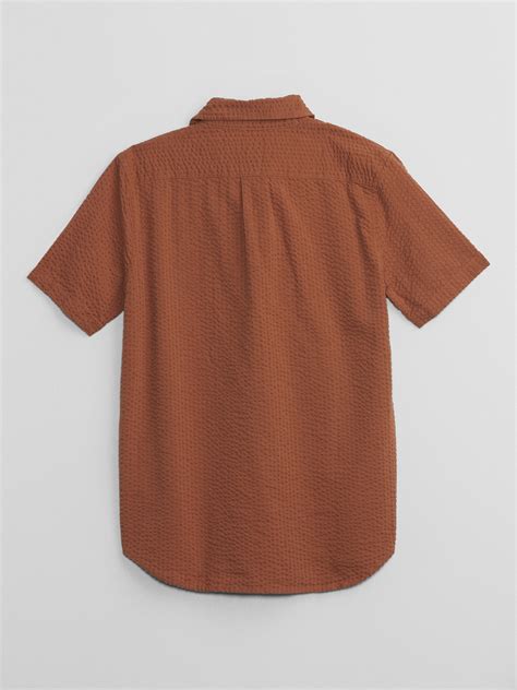 Kids Seersucker Shirt | Gap Factory