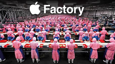 Inside Apple's iPhone Factory In China - YouTube