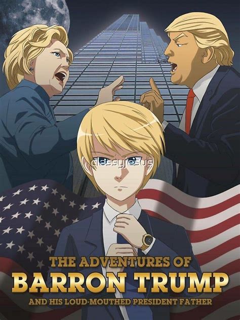 "Barron Trump The Anime" by classyjesus | Redbubble