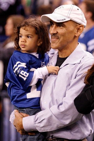 Tony Dungy and Jade | Super Bowl Dads and Their Cute Kids | POPSUGAR ...