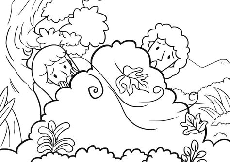 Adam and Eve Coloring Pages - Free Printable Coloring Pages for Kids