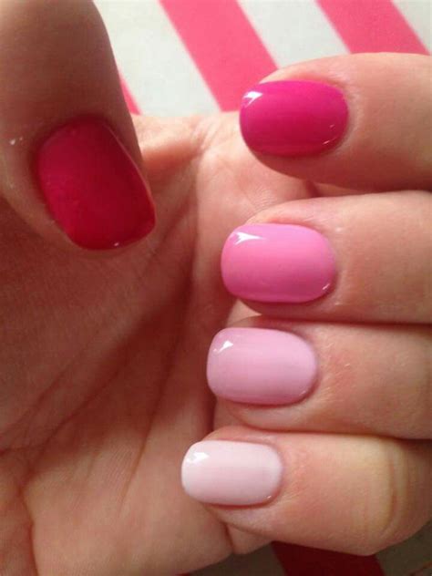 Glitzy Nails by Katrina. [Do with shades of blue?] | Pink nails, Pink ...