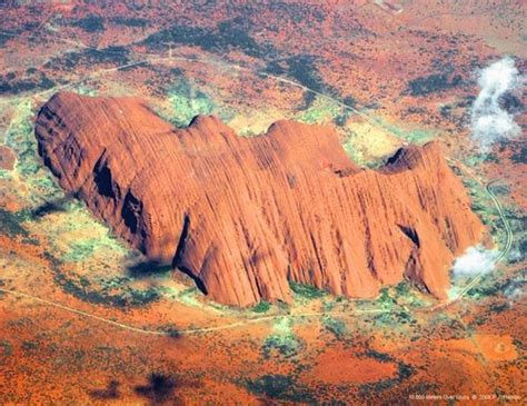 Uluru - Aerial view | Aerial view, Aerial, Natural landmarks