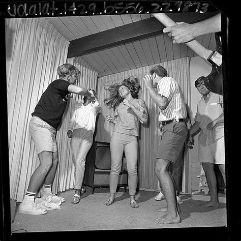 Group of teenagers dancing the Watusi in Los Angeles, 1965 | I love girls, Teenager, Music ...