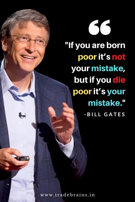 Motivational Quotes by Bill Gates! | Bill gates quotes, Business ...