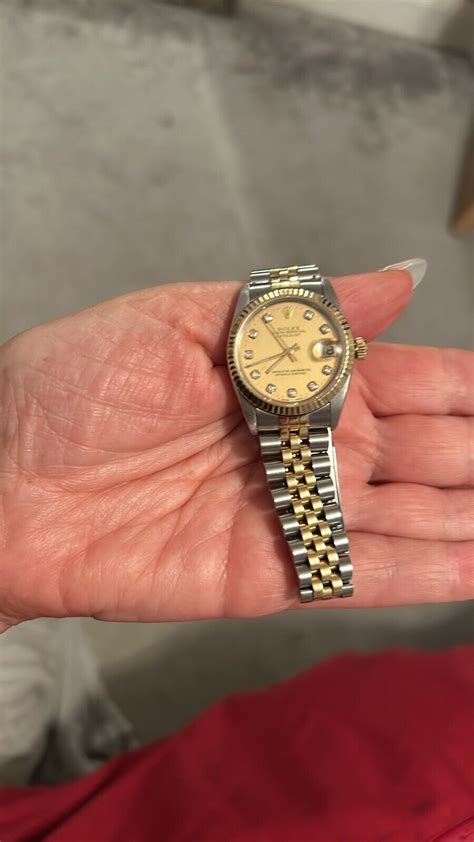 Rolex 31m Datejust Diamond Dot | eBay