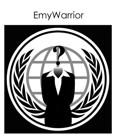 Anonymous Logo Woman Vector by EmyWarrior on DeviantArt