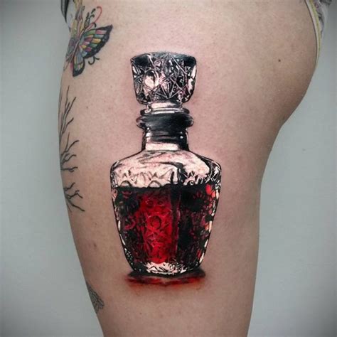 Photo blood tattoo on the arm 22.10.2019 №007 - blood tattoo on the arm - tattoovalue.net ...