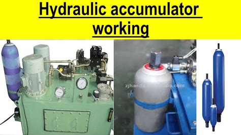 Hydraulic Accumulator working,Types and its Advantages in Urdu/ Hindi. - YouTube