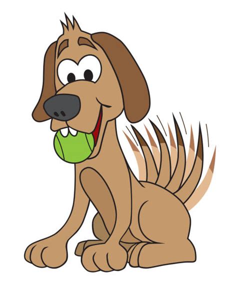 Dog Wagging Tail Illustrations, Royalty-Free Vector Graphics & Clip Art - iStock