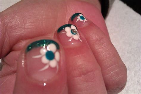 Simple and Easy Nail Art Designs: Teal Nail Ideas for Beginners | Flickr - Photo Sharing!